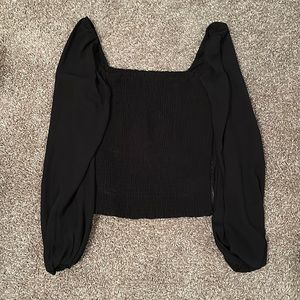 Abercrombie and Fitch women’s black top size small